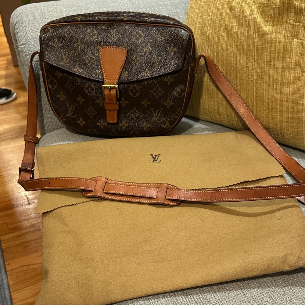 Louis Vuitton Monogram Messenger Bag in Brown and Tan